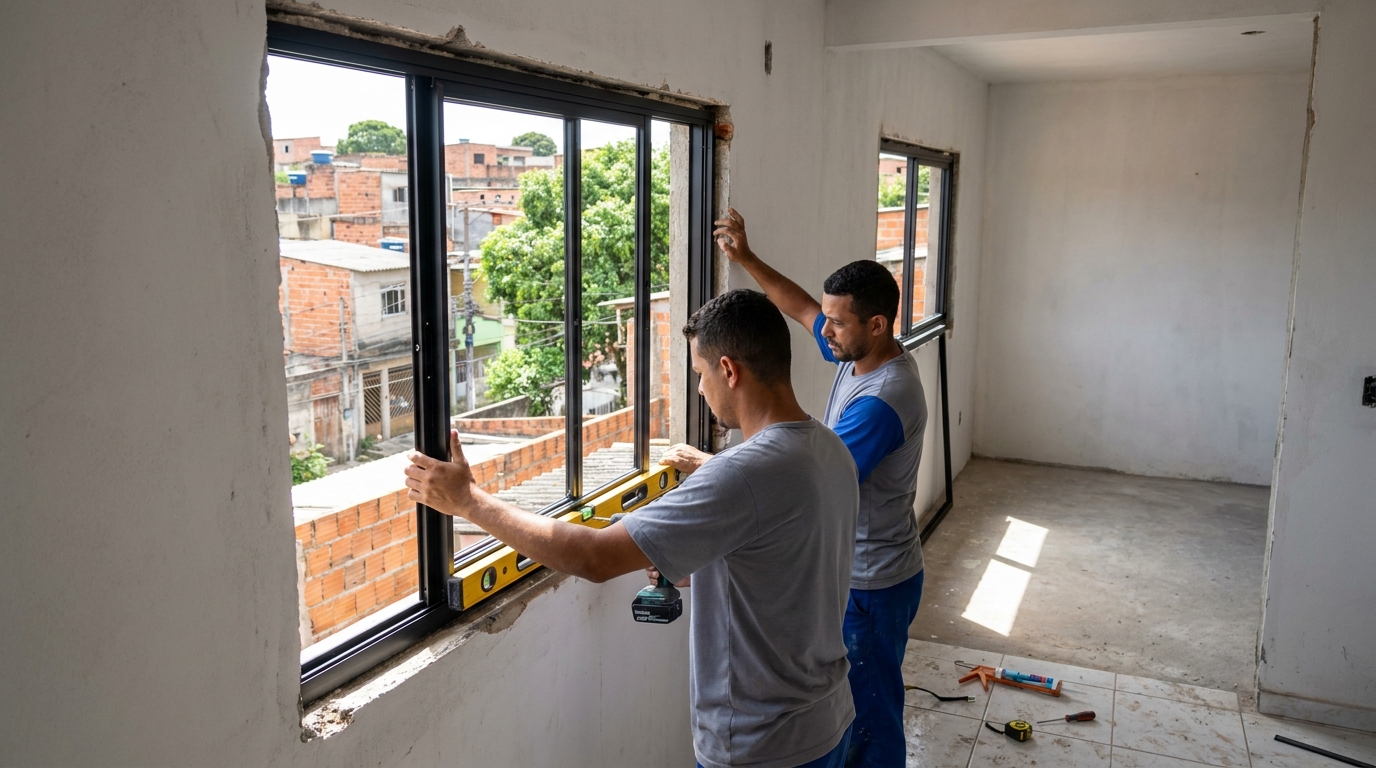 Produção de Portas e Janelas em Limeira‑SP