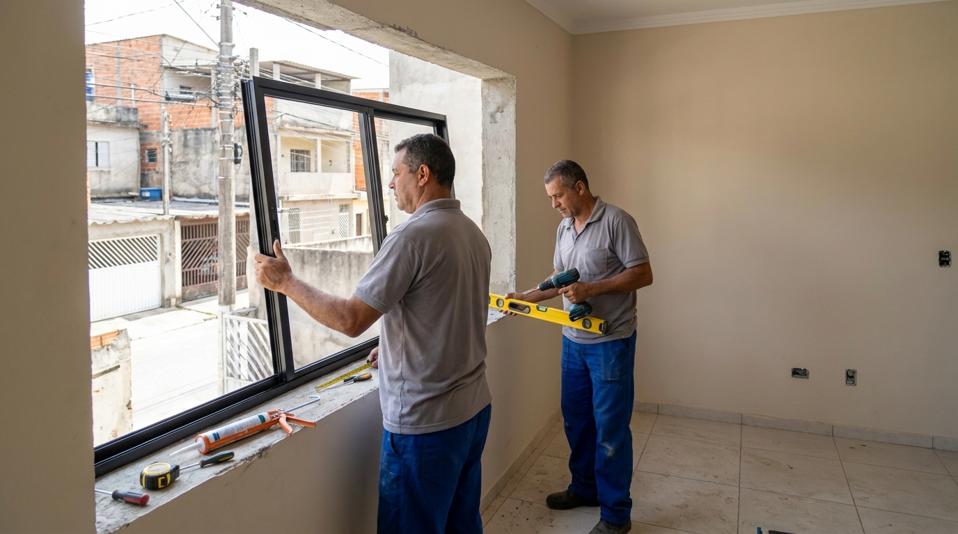 Esquadrias de Alumínio em Limeira‑SP